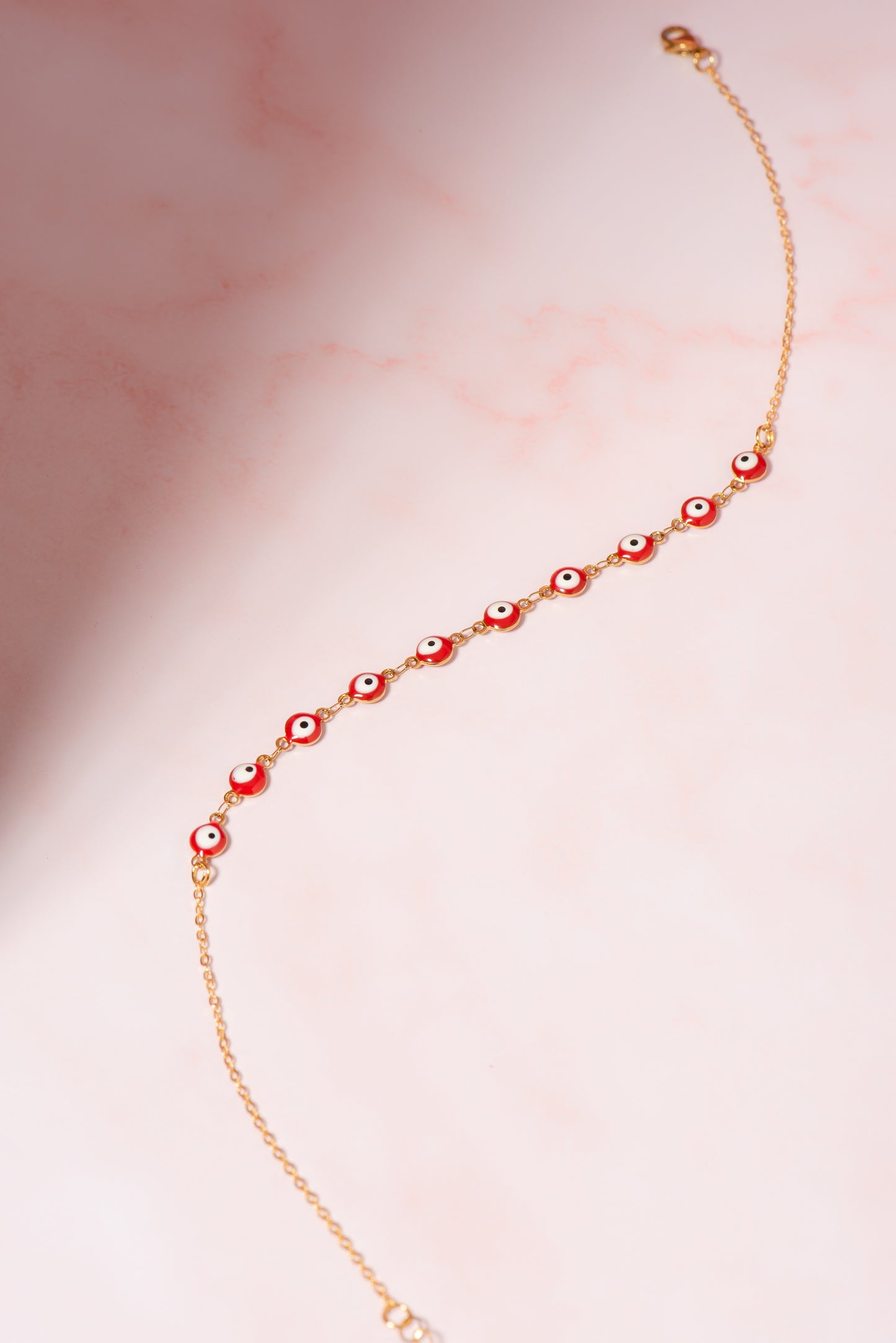 Red Evil Eye Choker